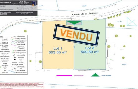 CHEMIN DE LA FRUITIERE Impact immobilier 01