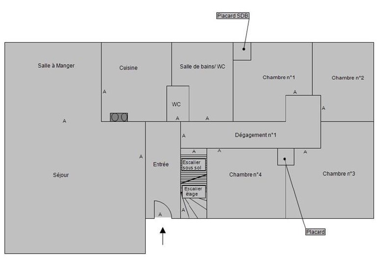 18 RUE DU CHATEAU - Maison 127m² - Visuel 2 - Impact immobilier 01